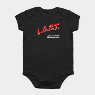LGBT //// Dare Parody Ninja Turtles Design Baby Bodysuit